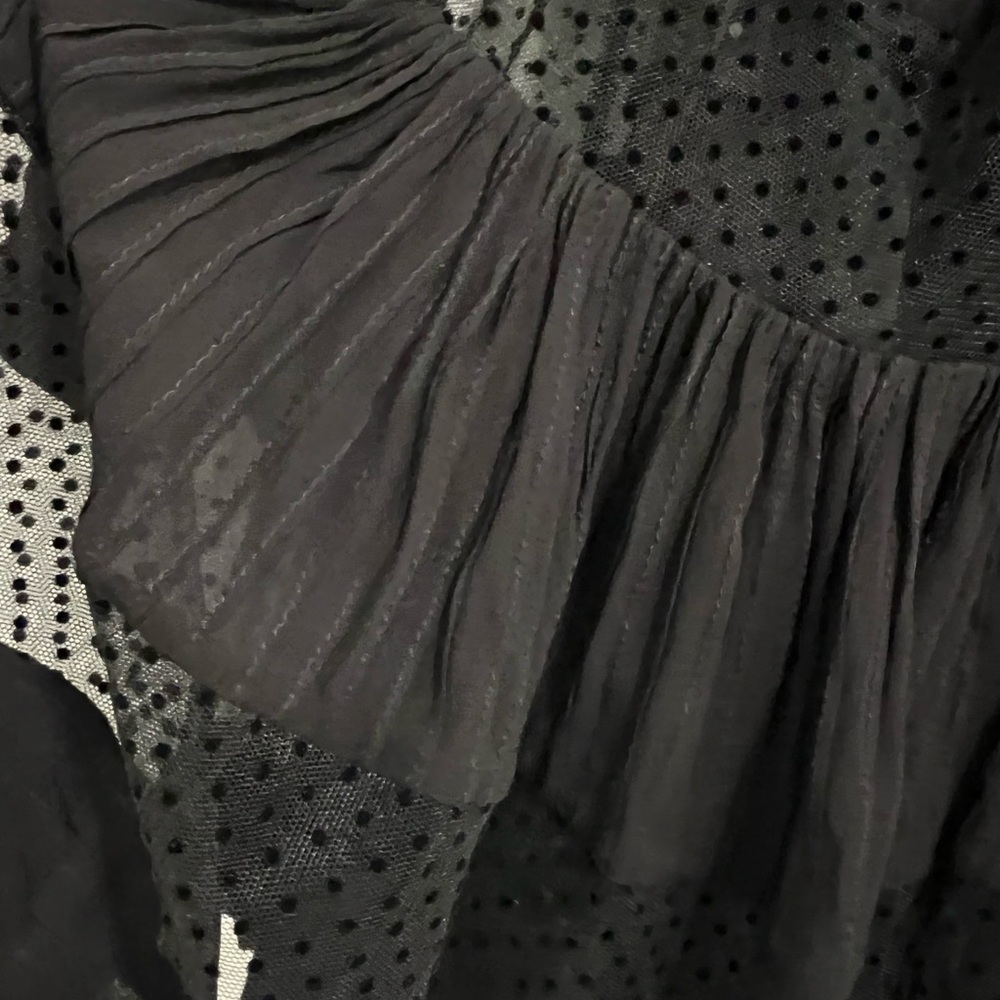 ZIMMERMANN Spliced Mesh Mini Dress US:4 - Picture 11 of 12